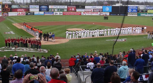Long Island Ducks Season Opener at the Somerset Patriots