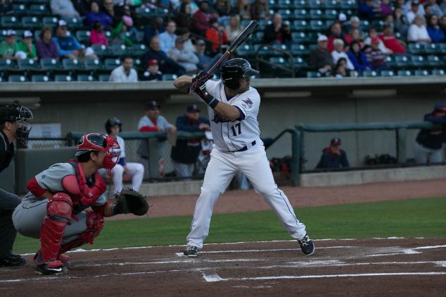 Gerson Montilla at Bat for the Winston-Salem Dash