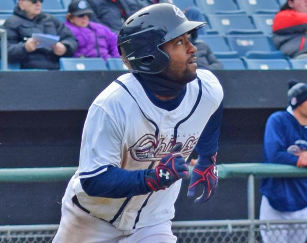Brian Goodwin of the Syracuse Chiefs
