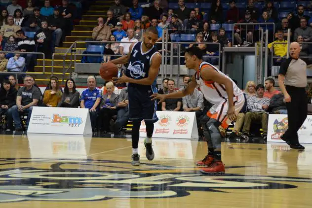 Halifax Hurricanes Point Guard Justin Johnson vs. the Island Storm