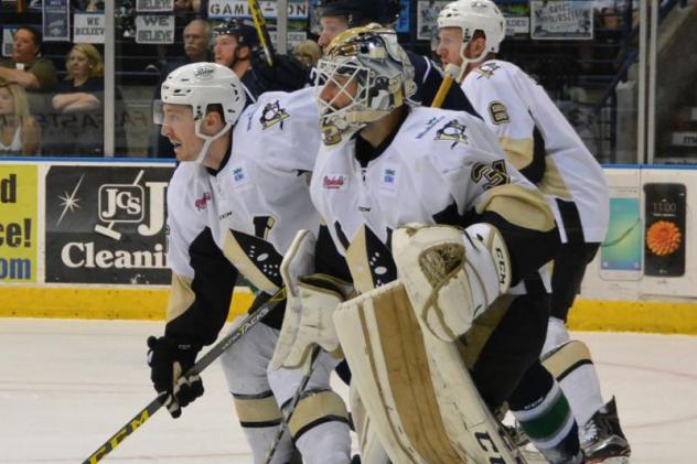 Wheeling Nailers Goaltender Brian Foster
