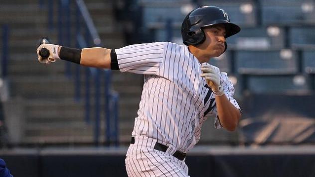 Tampa Yankees Outfielder Mark Payton