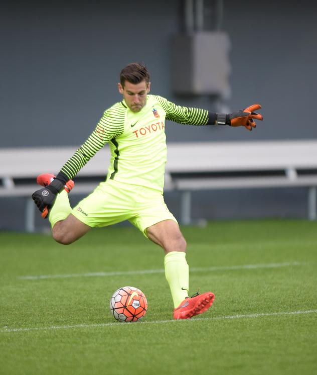 FC Cincinnati Goalkeeper Mitch Hildebrandt