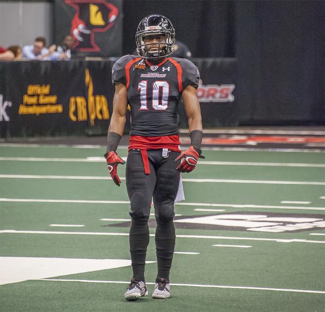 Orlando Predators Defensive Back Varmah Sonie