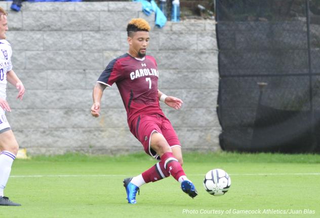 Charlotte Independence Signee Asa Kryst with the University of South Carolina