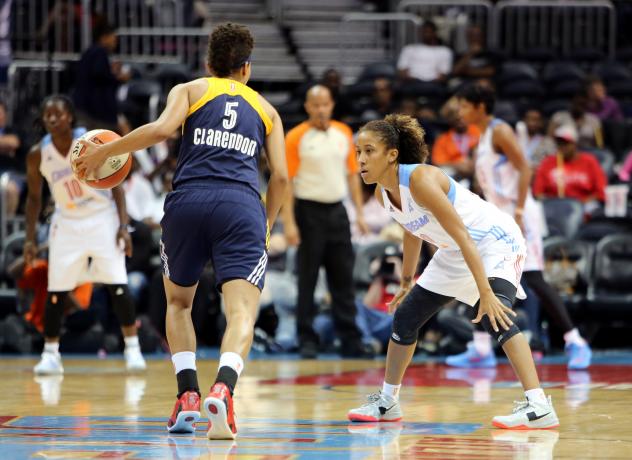 Carla Cortijo of the Atlanta Dream Faces the Opposition