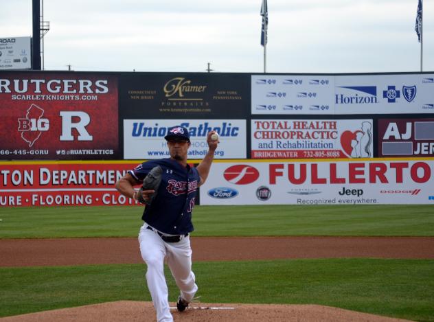 Somerset Patriots Pitcher Efrain Nieves