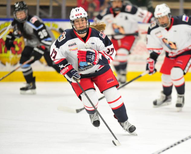 New York Riveters Forward Bray Ketchum
