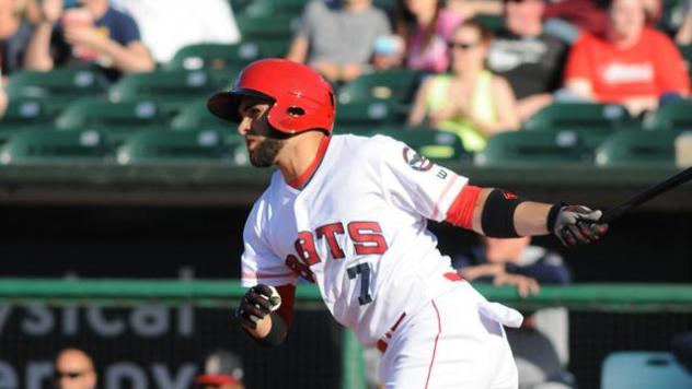 Jose Peraza of the Louisville Bats