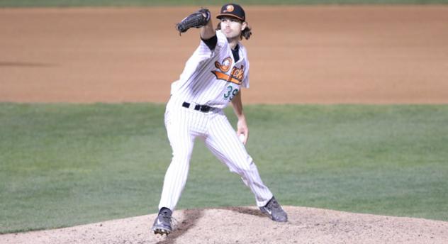 Long Island Ducks Pitcher Jack Snodgrass