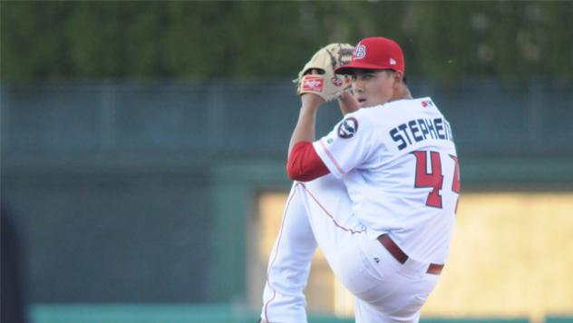 Louisville Bats Pitcher Robert Stephenson