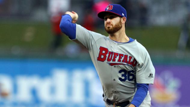 Buffalo Bisons Pitcher Drew Hutchinson