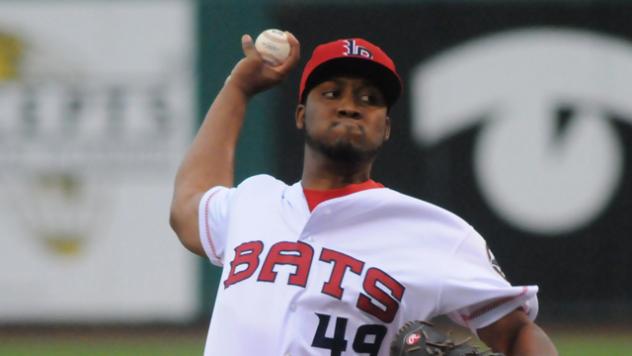 Louisville Bats Pitcher Keyvius Sampson