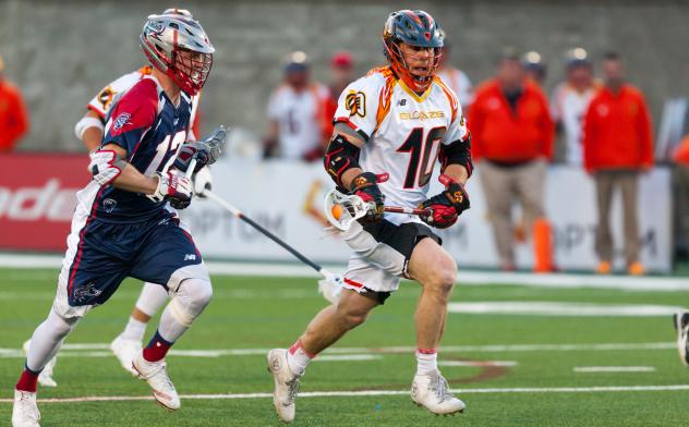 Eric O'Brien of the Atlanta Blaze vs. the Boston Cannons