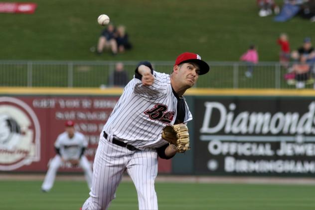Birmingham Barons RHP Tyler Danish Delivers