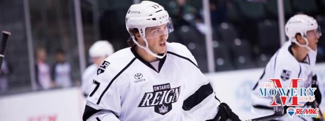 Ontario Reign Forward Matt Leitner
