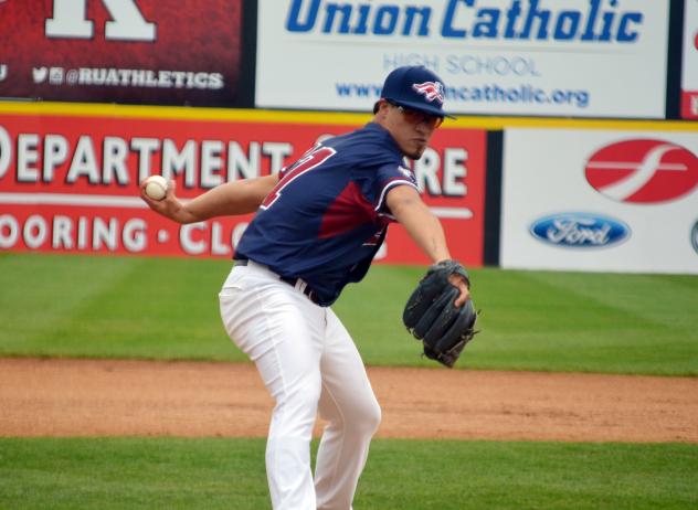 Somerset Patriots Pitcher Efrain Nieves