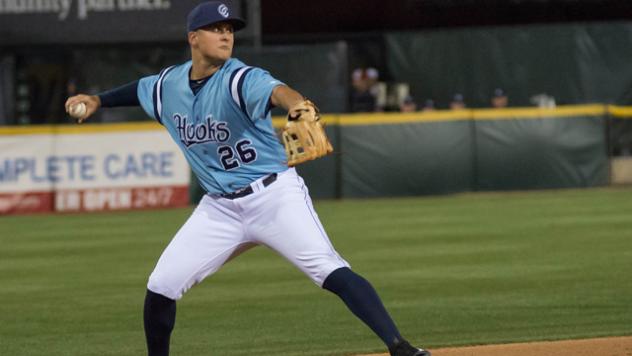 J.D. Davis of the Corpus Christi Hooks