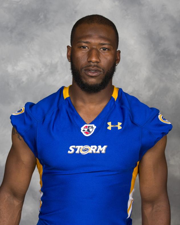 Tampa Bay Storm Defensive Back Seth Williams