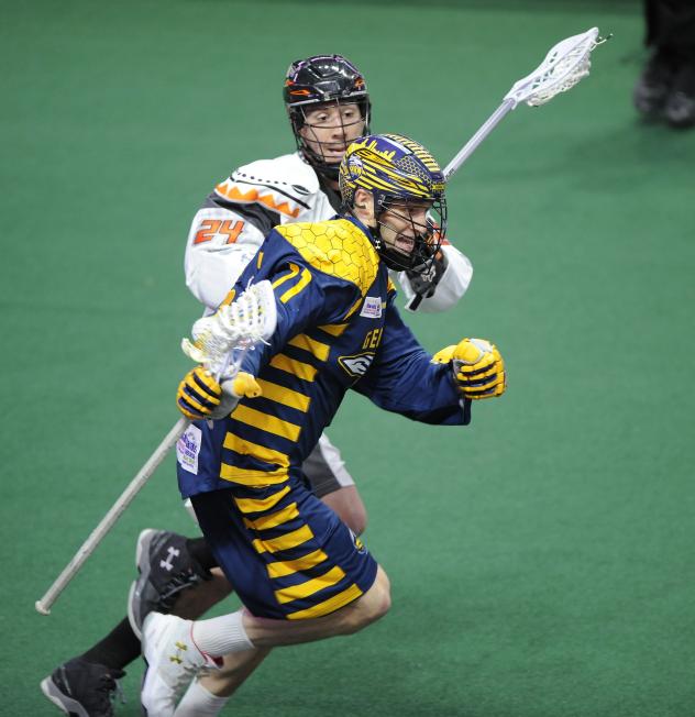 Joel White of the Georgia Swarm vs. the New New England Black Wolves