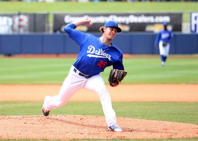 Tulsa Drillers Pitcher Scott Barlow
