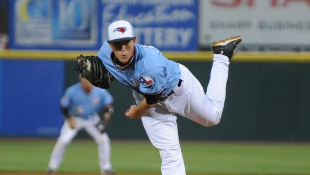 Hickory Crawdads on the Mound