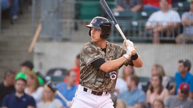 Alex Yarbrough of the Arkansas Travelers