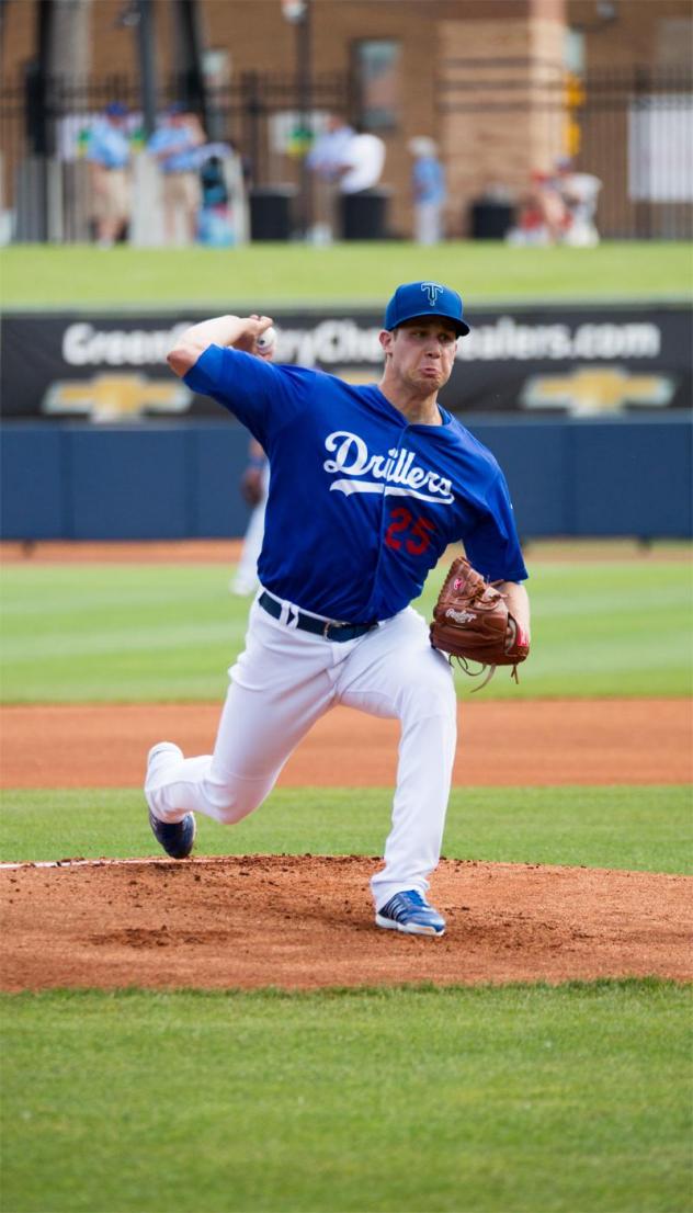 Tulsa Drillers Pitcher Brock Stewart