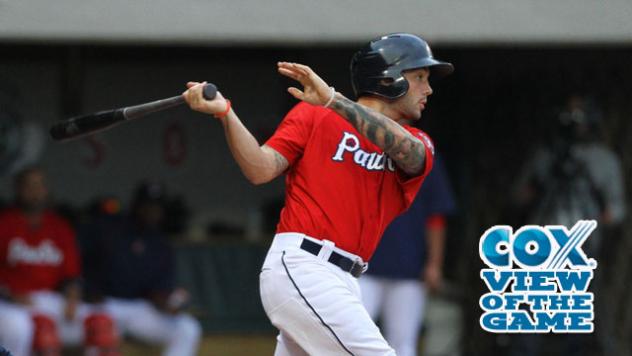 Blake Swihart of the Pawtucket Red Sox