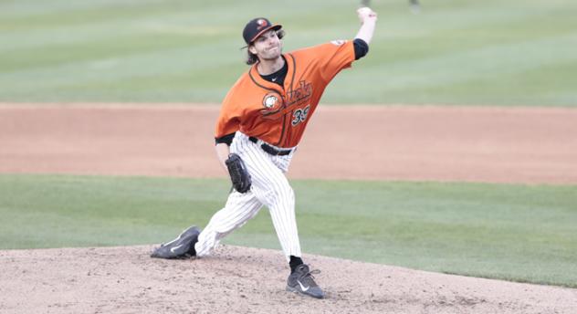 Long Island Ducks Pitcher Jack Snodgrass