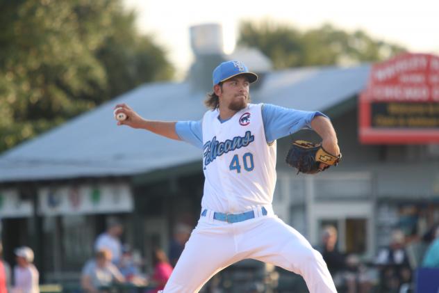 Myrtle Beach Pelicans Pitcher Zach Hedges