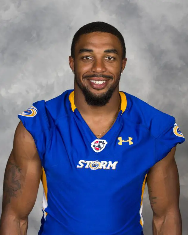 Tampa Bay Storm Wide Receiver Tristan Purifoy
