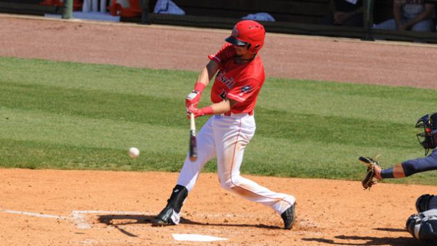 Juan Perez of the Louisville Bats
