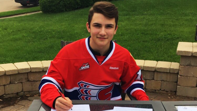 Spokane Chiefs Forward Luke Toporowski