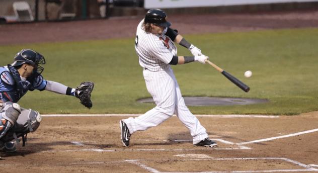 Cody Puckett Hits a Homer for the Long Island Ducks