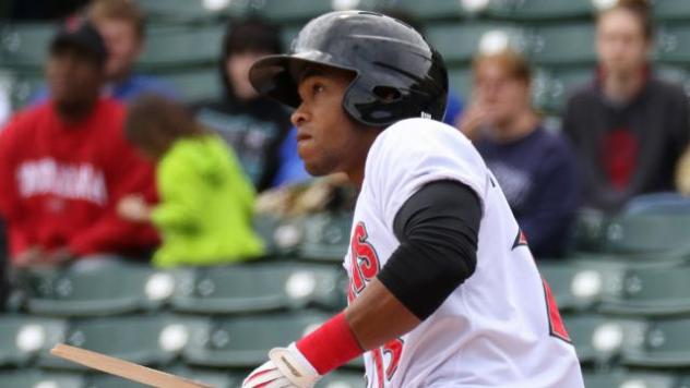 Pedro Florimon of the Indianapolis Indians
