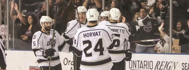 Ontario Reign and Fans Celebrate