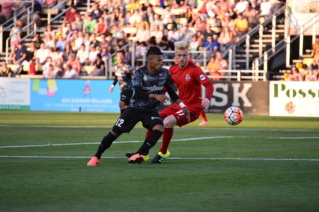 Maikel Chang of the Charleston Battery