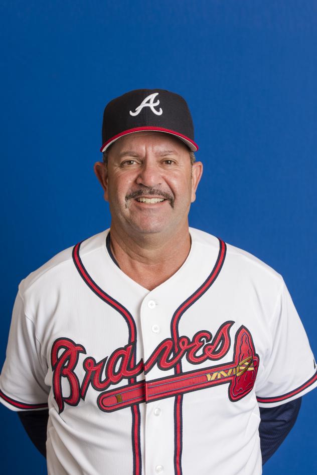 Gwinnett Braves Pitching Coach Mike Alvarez