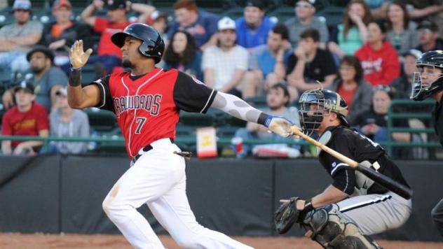 Hickory Crawdads 2B Andy Ibanez