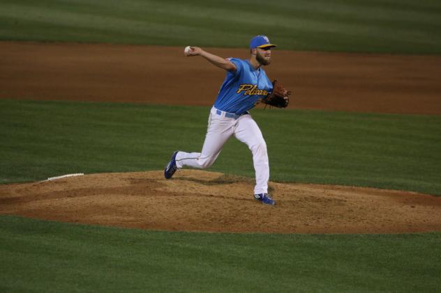 Myrtle Beach Pelicans Pitcher Trevor Clifton