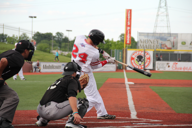 Florence Freedom OF Collins Cuthrell at the Plate