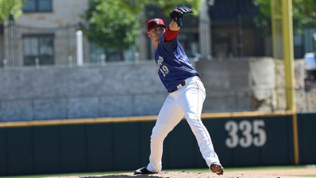 Frisco RoughRiders Pitcher Connor Sadzeck