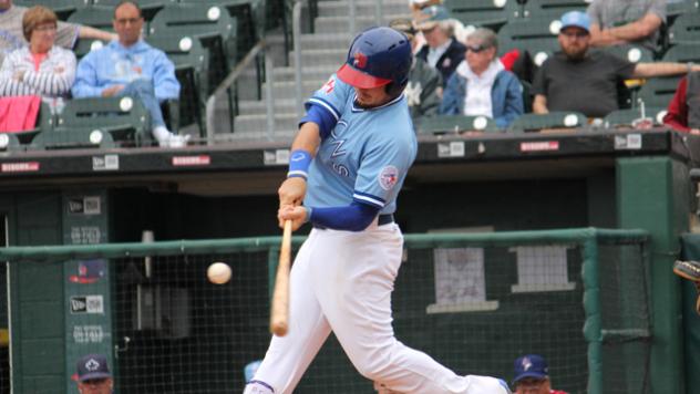 Darrell Ceciliani of the Buffalo Bisons