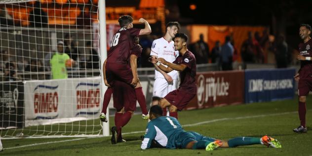 Sacramento Republic FC Goal Celebration vs. Liverpool FC U21s