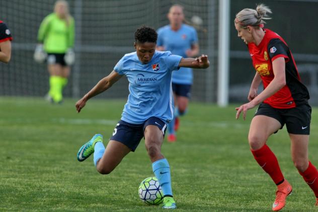 Maya Hayes of Sky Blue FC