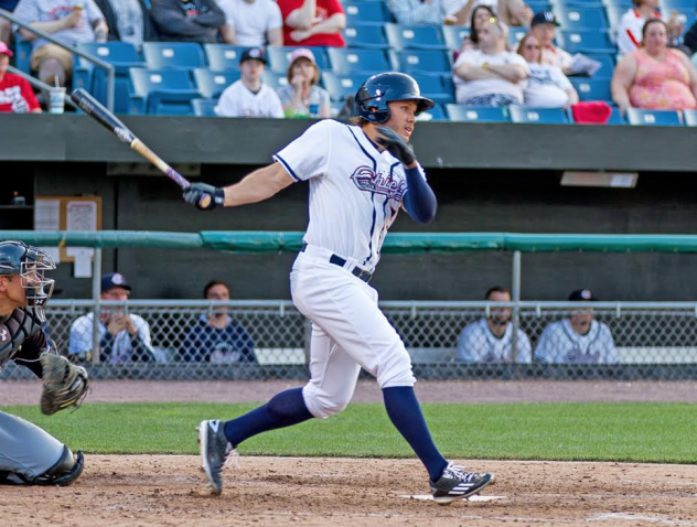 Matt den Dekker of the Syracuse Chiefs