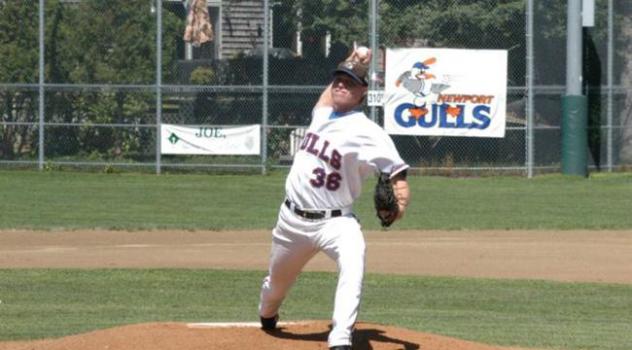 Former Newport Gulls Pitcher Daniel Wright