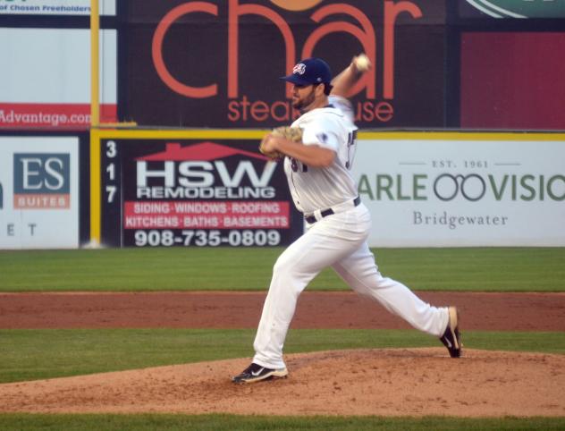 Somerset Patriots Pitcher Donovan Hand