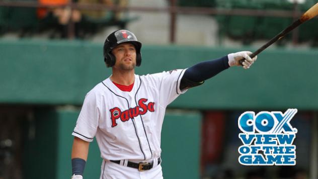 Bryce Brentz of the Pawtucket Red Sox